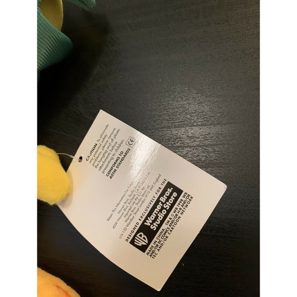 Tweety Bird WARNER BROS - NYC LIBERTY TWEETY BEAN PLUSH-8 INCH-NEW/TAGS-1998 - Picture 7 of 7